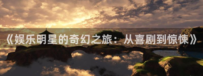 星亿娱乐主管：《娱乐明星的奇幻之旅：从喜剧到惊悚》